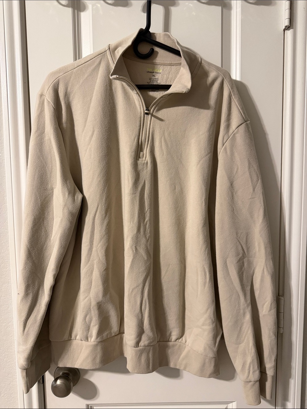 tek gear Cream Half-Zip Pullover Sweater